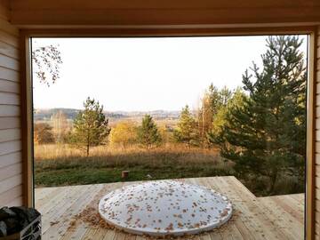 Фото номера Дом с 1 спальней Дома для отпуска Etno Hut г. Pakalniškės 13